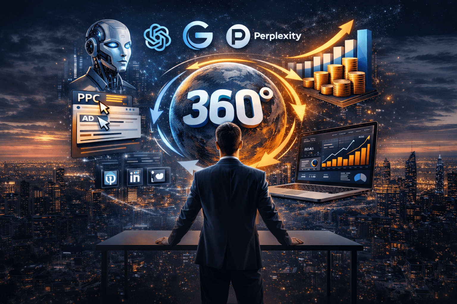 מקיף 360°: כך עסקים גדולים בונים אוטוריטה, סקייל ושליטה בעידן ה-AI